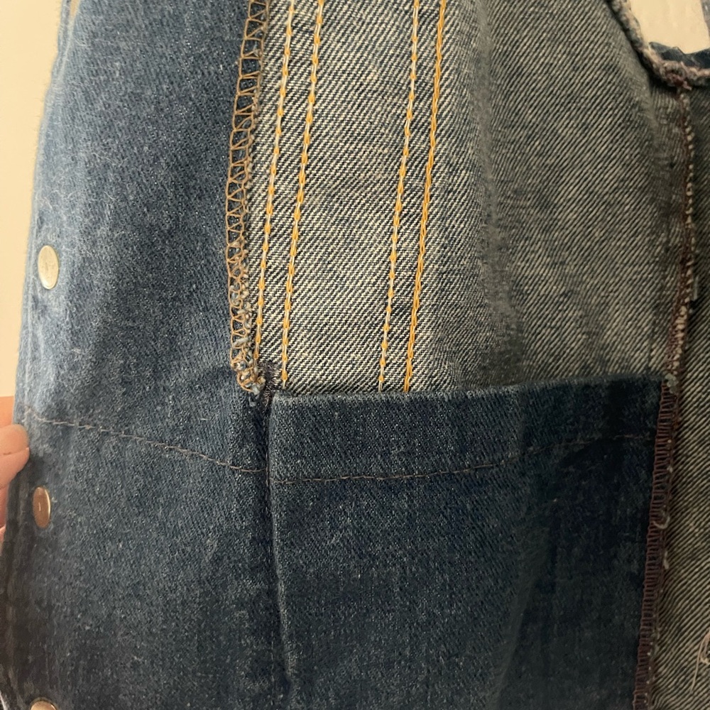 Vintage Denim Vest - Picture 4 of 6